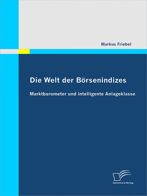 cover image of Die Welt der Börsenindizes